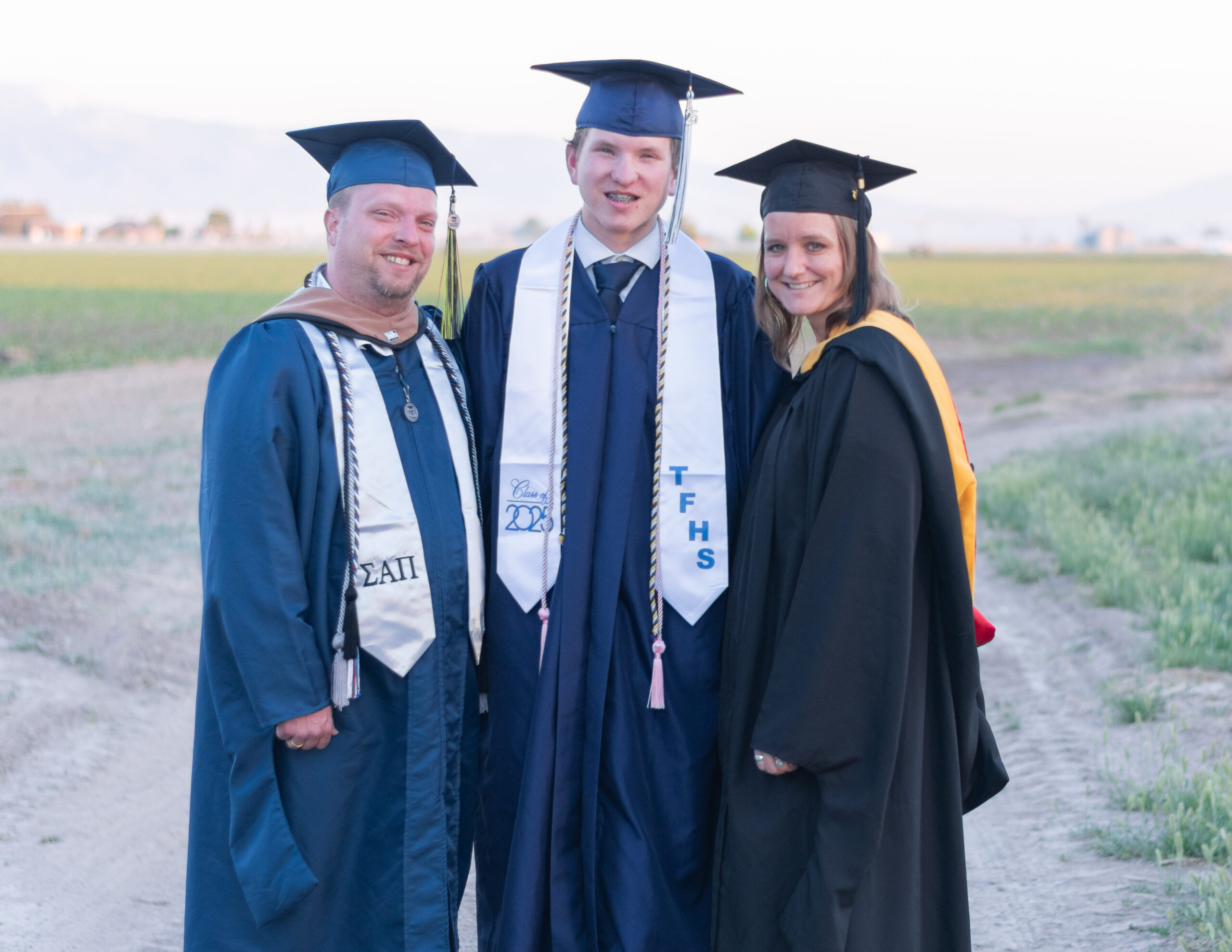 A Group of Grads on the Farm!